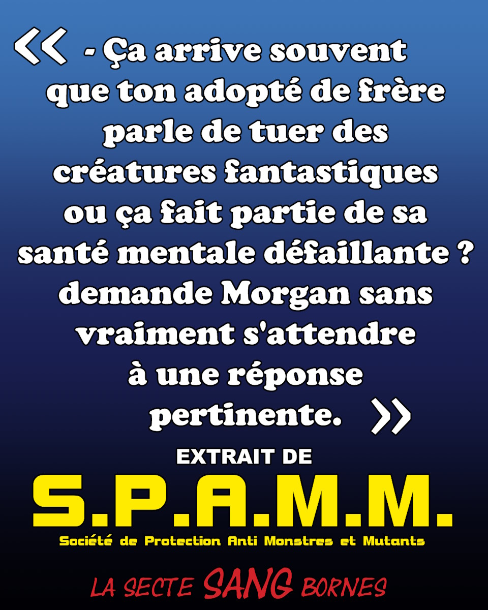 Extrait de S.P.A.M.M. tome 1
