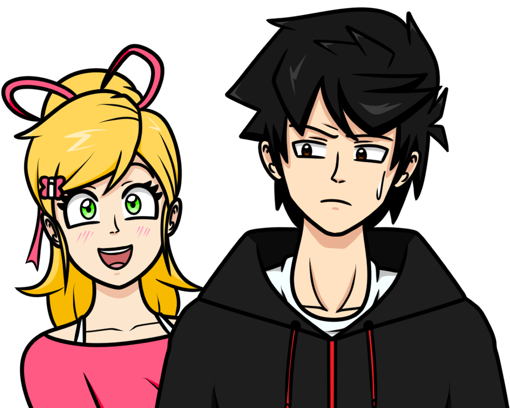 Morgan pris avec Audrey