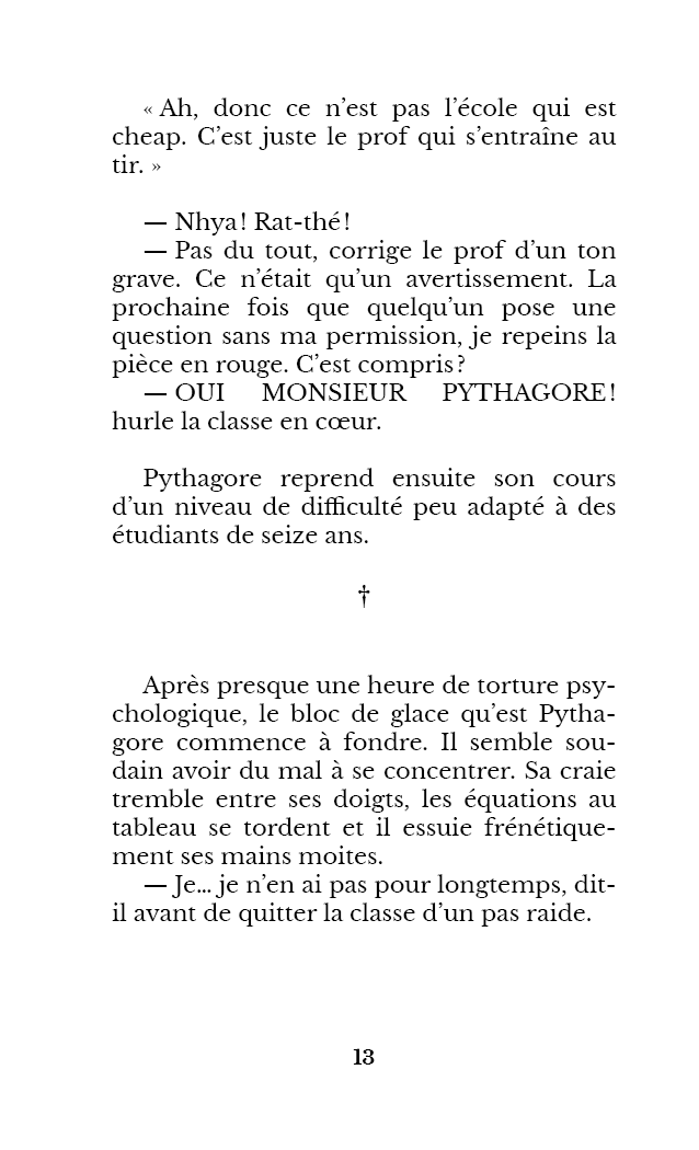 La secte sang bornes